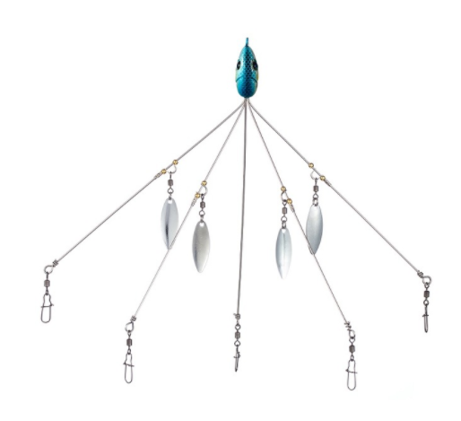 Alabama Rig Fishing Lure Set with Artificial Bait