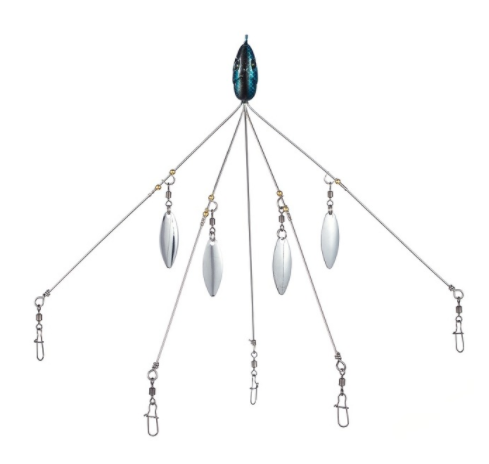 Alabama Rig Fishing Lure Set with Artificial Bait