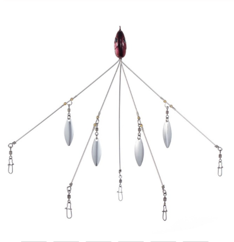 Alabama Rig Fishing Lure Set with Artificial Bait