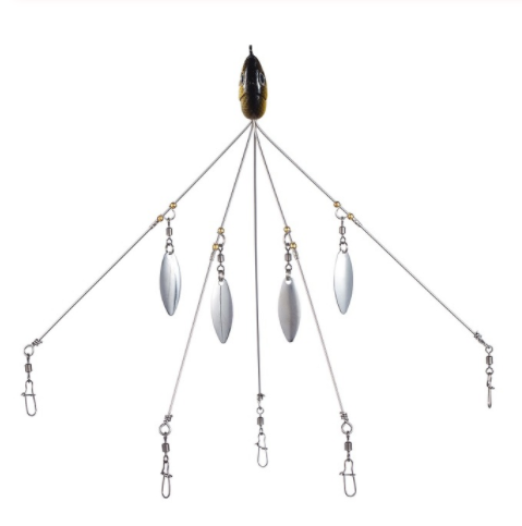 Alabama Rig Fishing Lure Set with Artificial Bait