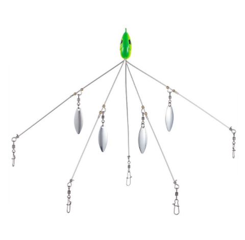 Alabama Rig Fishing Lure Set with Artificial Bait